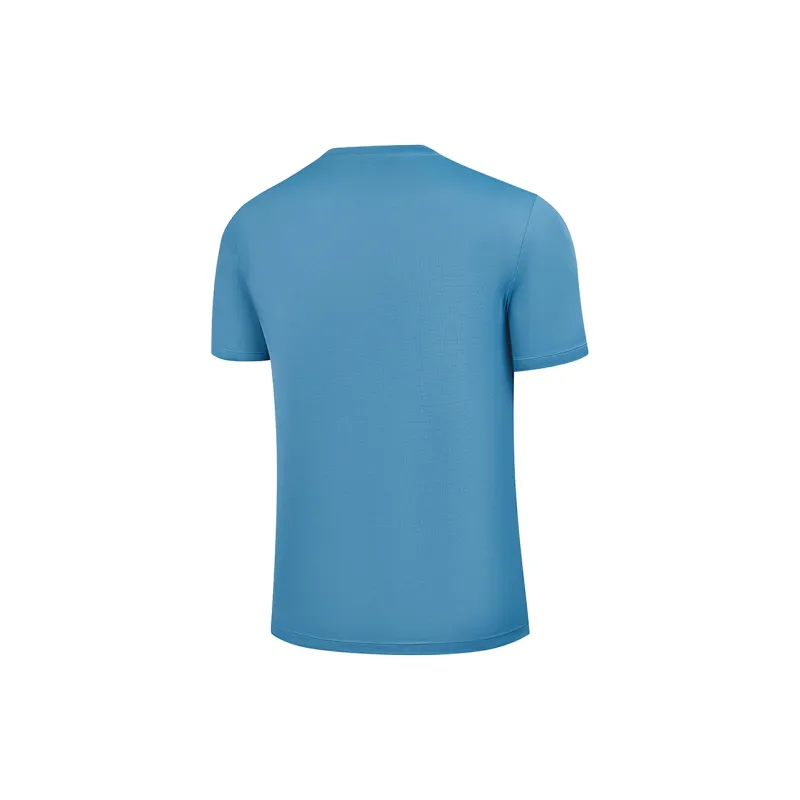 QIAODAN T Shirt Men's Harmony Blue-1