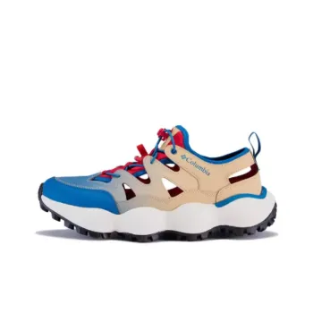 Columbia Breathable River Trekking Shoes Men's Blue Brown