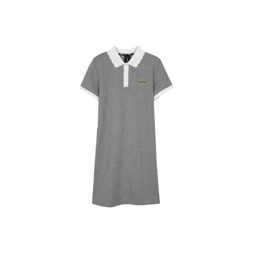 Skechers Short-Sleeved Dresses Women's Medium Heather Gray