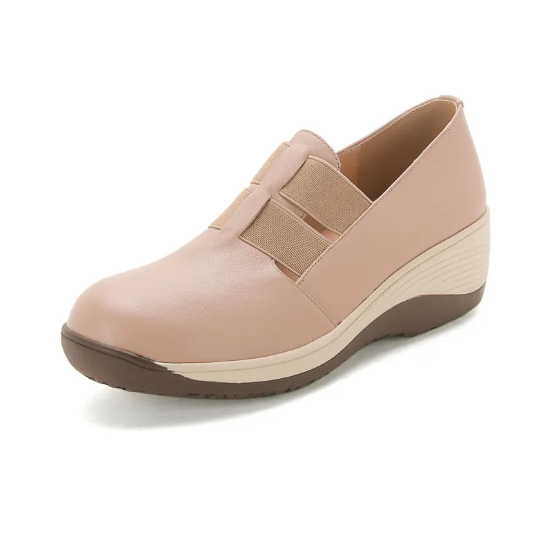 PIERCE GENTRY Loafers Women's Black/Beige/Yellow-16