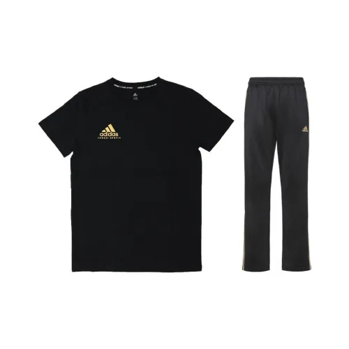 Adidas Casual Sportswear Men Black/Gold