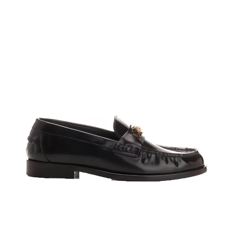 VERSACE Medusa '95 Leather Loafers-1