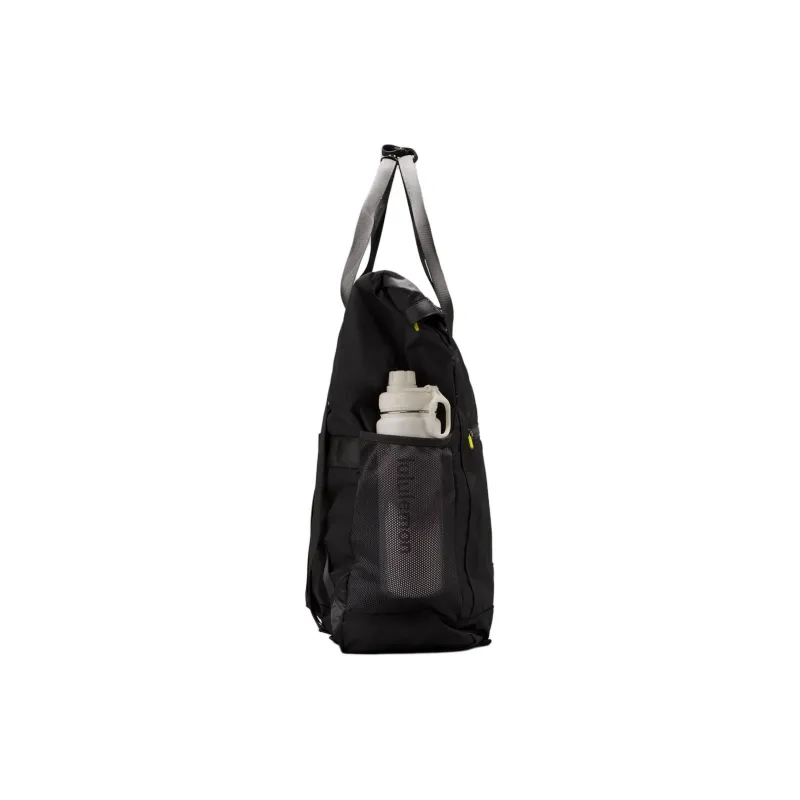 Lululemon Packable Polyester Backpack Handbag Unisex Smoke Gray & Lichen Lime & Black-1