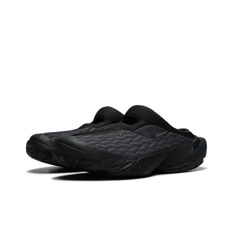 LiNing CF Tracing Collection Hiking Slipper Cushioning Wear Resistant Low Top Casual Shoes Unisex Black-2