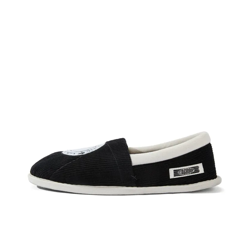 BONELESS Low Top Casual Shoes Unisex Black-0