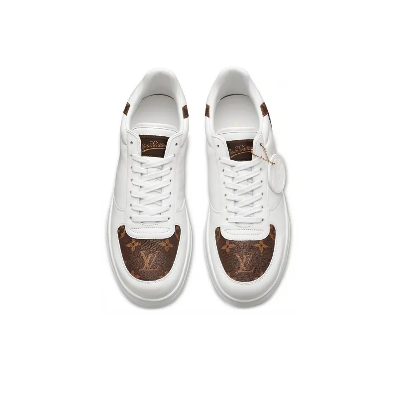 LOUIS VUITTON Rivoli Sneakers 'White With Logo Monogram'-4