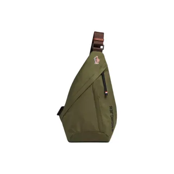 Moncler Nylon Sling Bag Men's Green