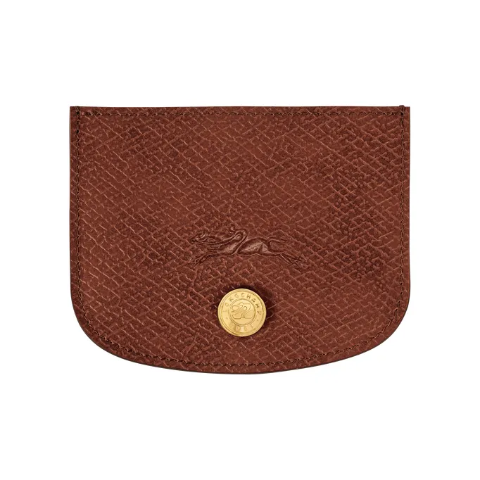 LONGCHAMP Épure Logo embossed Leather Cardholder-1