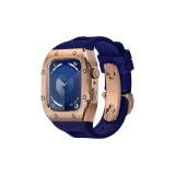 Rose Case, Blue Strap