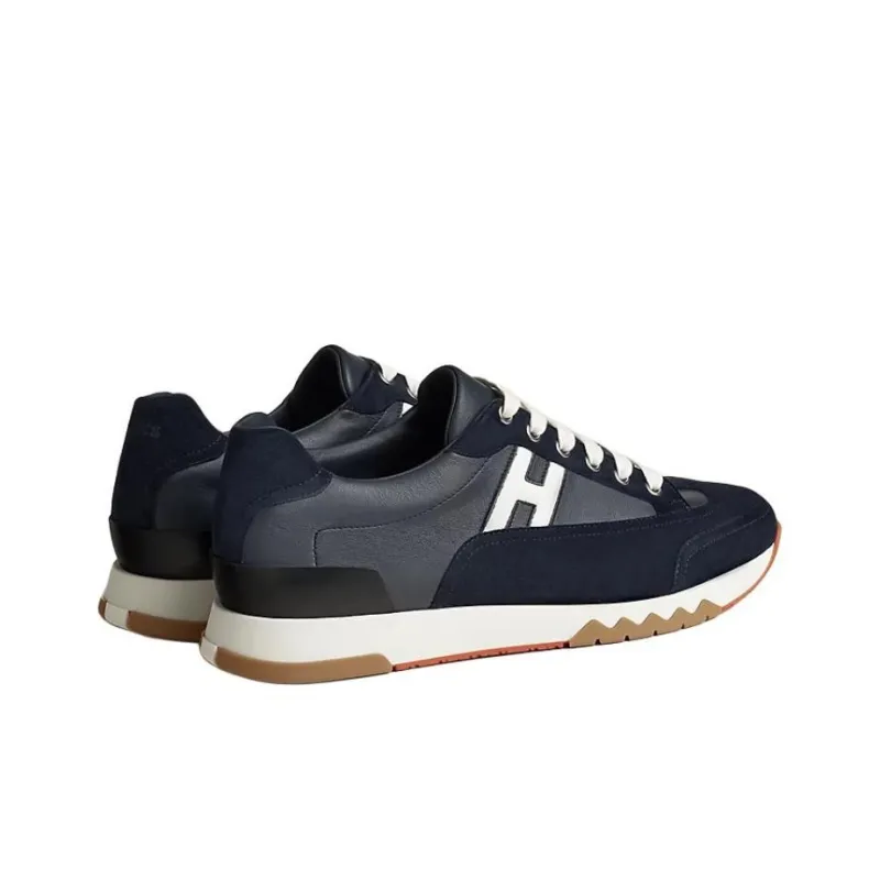 HERMES Trail Low Top Casual Shoes Men's Black-1