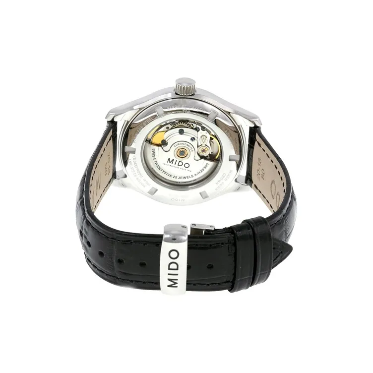 MIDO Brunner Series Automatic Mechanical Movement Men's Watches Watch 40mm Gray Dial Stainless Steel Watch Case-2