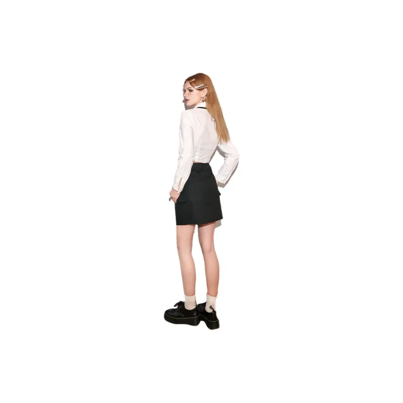 ELF SACK Casual Short Skirts Women's-1