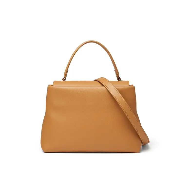 RED DRAGONFLY Cow Leather Handbag, Shoulder Bag, Crossbody Bag Regular Women's Light Brown-3