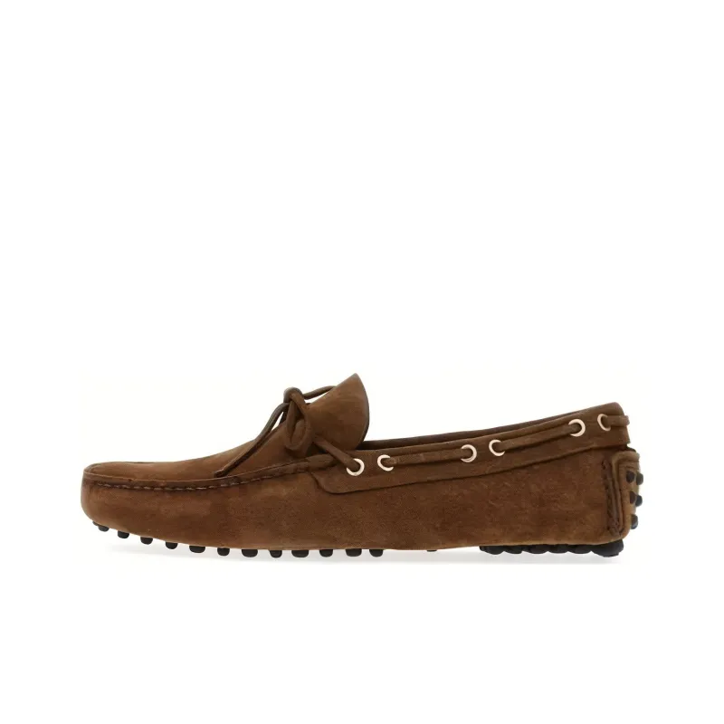 Car Shoe Gommino Loafers Men's Brown-0