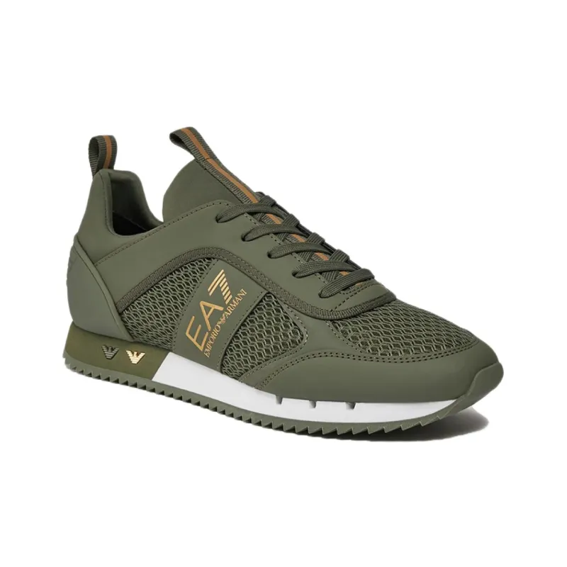Ea7 EMPORIO ARMANI EA7 Lace-up Mesh Sneakers-1