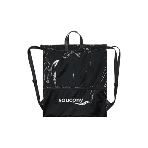 Saucony Polyamide Backpack Regular Unisex Bright Black