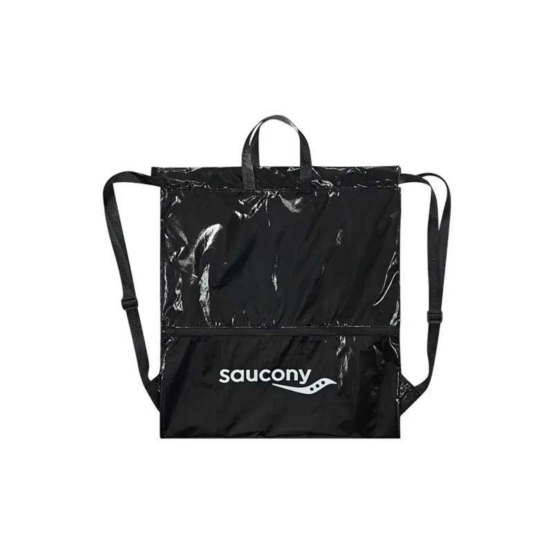Saucony Polyamide Backpack Regular Unisex Bright Black-0