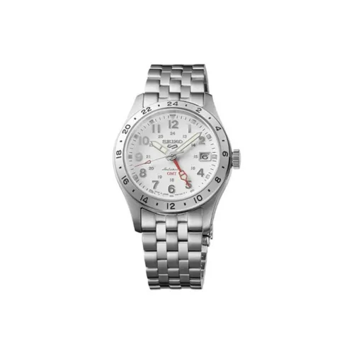 SEIKO Automatic Mechanical Movement Watch Men's Watches White Dial