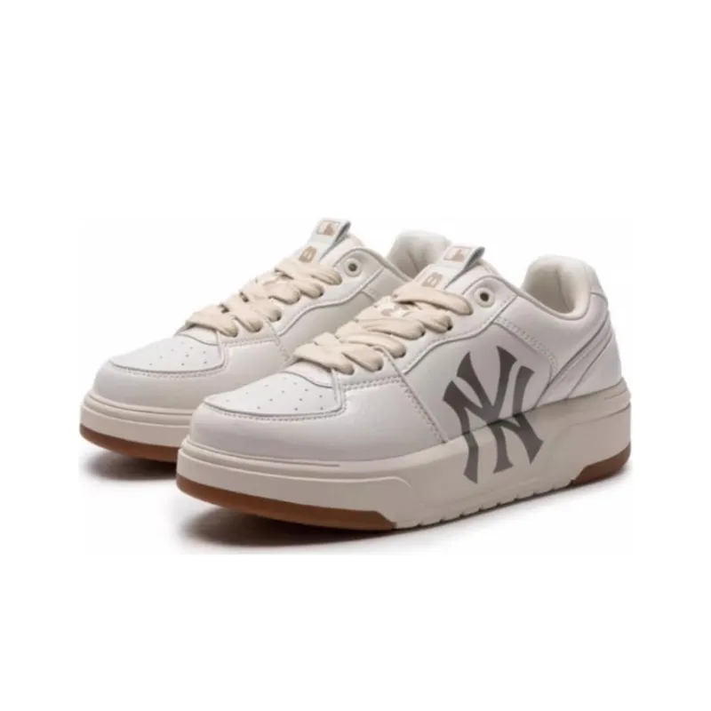 MLB Chunky Liner Low Top Skateboard Shoes Unisex White-2