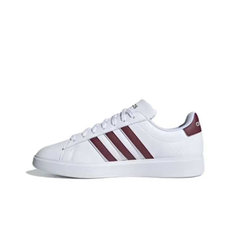 Adidas Grand Court Cloud White Shadow Red Grey Two-0