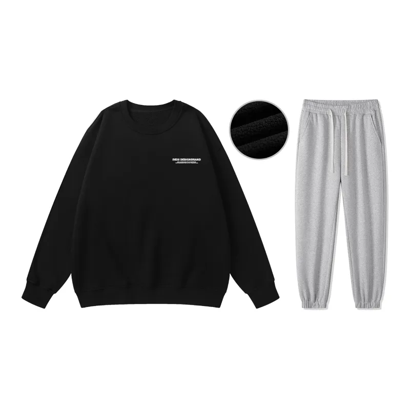 IVEIII Sweatshirt Sets Unisex-14