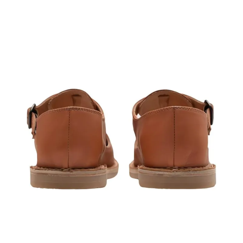 Hereu Casual Single Shoes Women's Brown-3