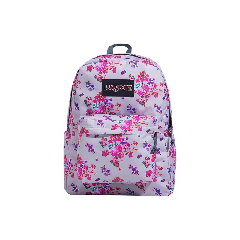 JanSport Polyester Backpack Medium Size Unisex Multicolor-4