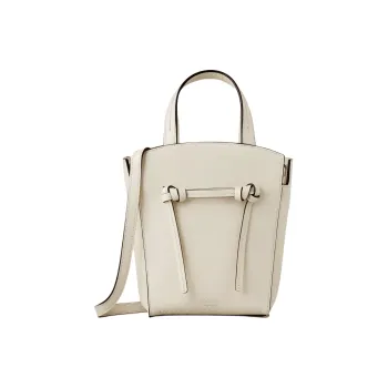 Mulberry Calfskin Tote Bag Shopping Bag Shoulder Bag Crossbody Bag Handbag Mini Women's Egg White