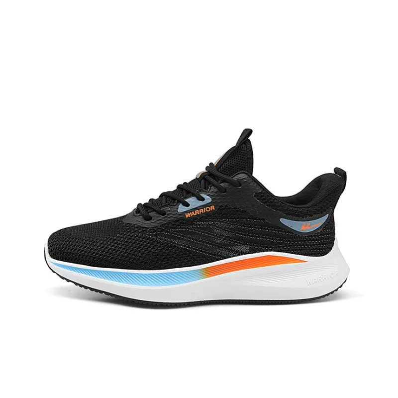 Warrior Breathable And Lightweight Low Top Casual Running Shoes Men's Blue White-15
