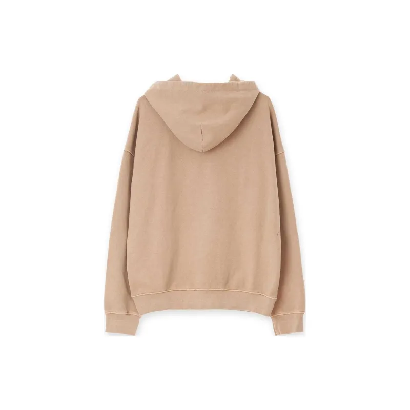 KIMHEKIM PIGMENT RAINBOW HOODIE Sweatshirt Unisex ROSE BEIGE-1