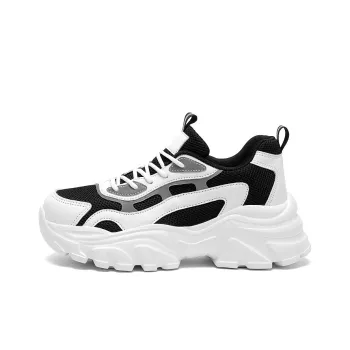 Lingwuzhe Height Increasing Breathable Low Top Chunky Sneakers Unisex