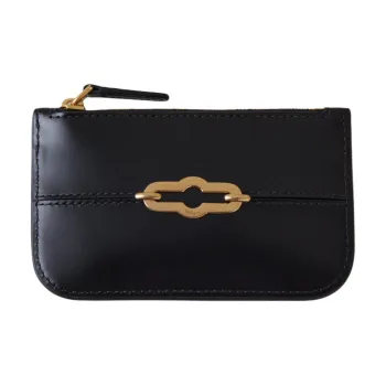 Mulberry Calfskin Coin Purse Women's Black