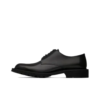 SAINT LAURENT Almond Toe Lace Up Shoes