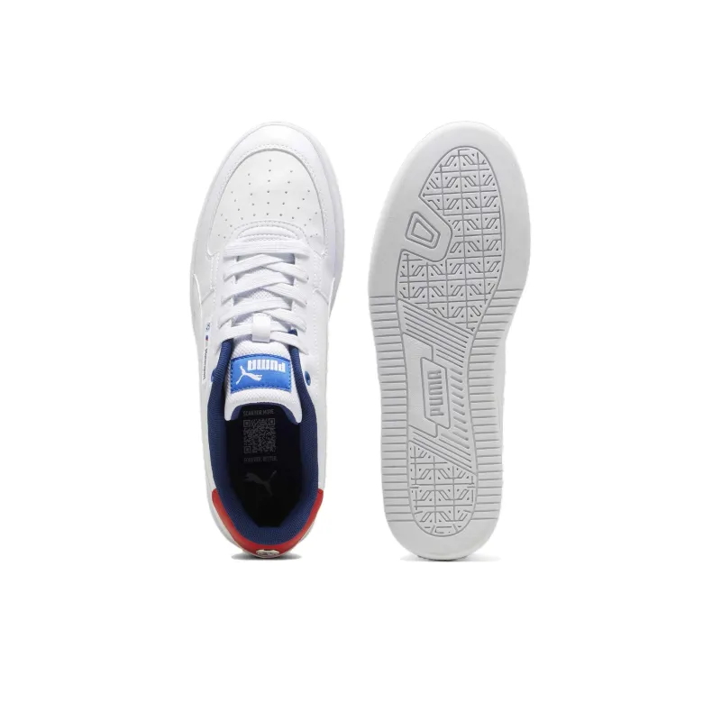 PUMA Caven 2.0 Slip Resistant Low Top Skateboard Shoes Unisex White-3