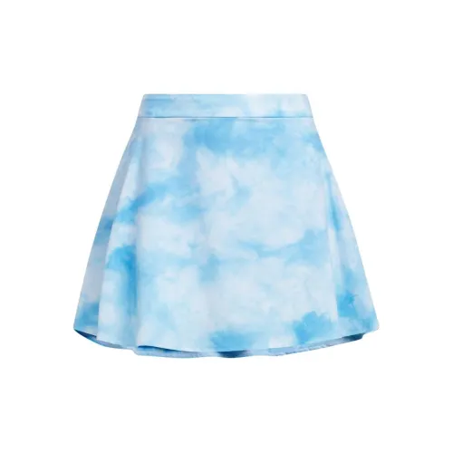 Adidas Clothing Casual Short Skirts Women's Blue