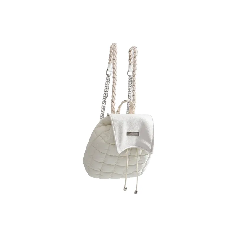 UNITE STAR PU Backpack Handbag Regular Women's Bubble Gum White/Jumping Candy Color-4