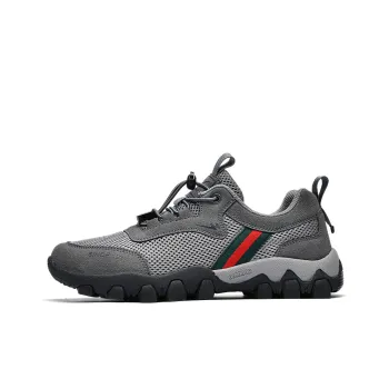Binary Outdoor Shoes Men Low Top Red/Green