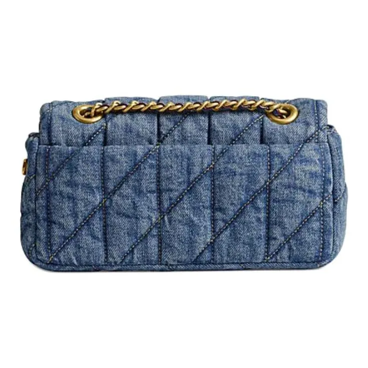 COACH Tabby Fabric Crossbody Bag, Shoulder Bag Women's Indigo-2