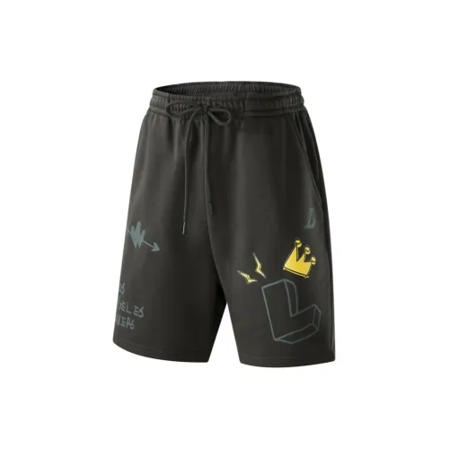 NBA Lakers Basketball Shorts Unisex Dark Gray