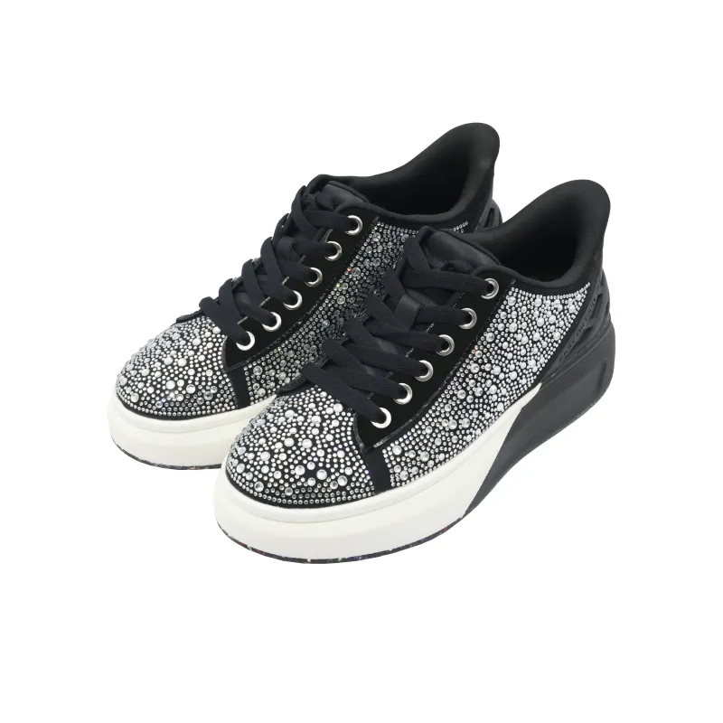 It Must Be Done Abrasion Resistant Lightweight Height Increasing Low Top Skateboard Shoes Unisex-2