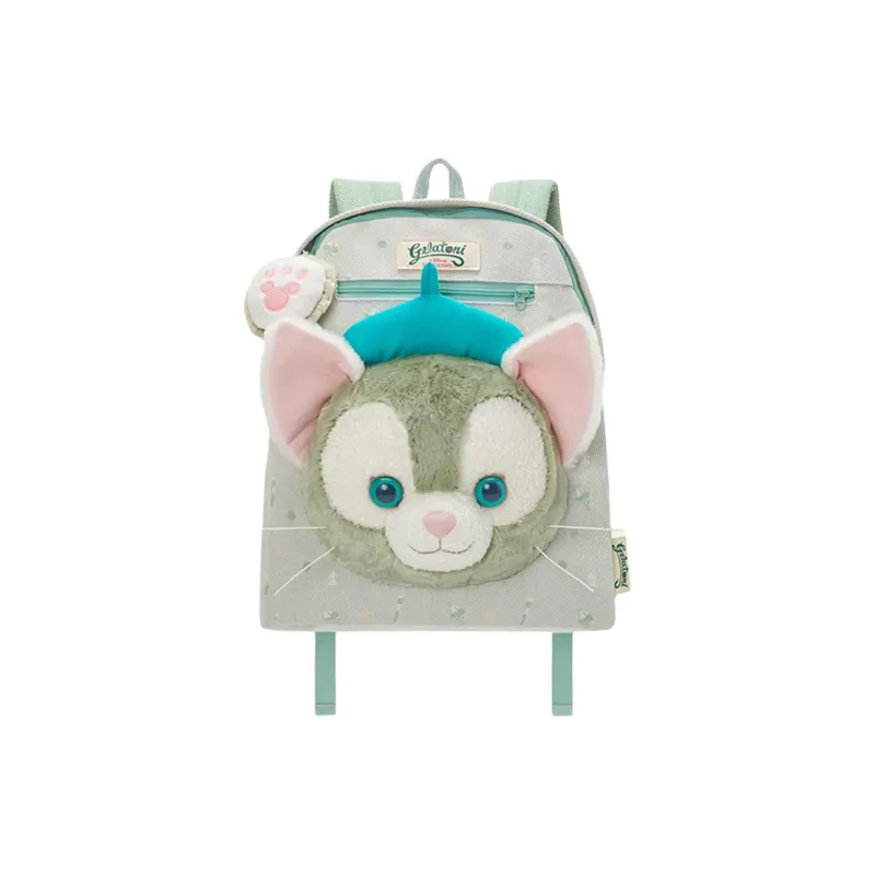 Disney Polyester Backpack Regular Unisex Light Green-0