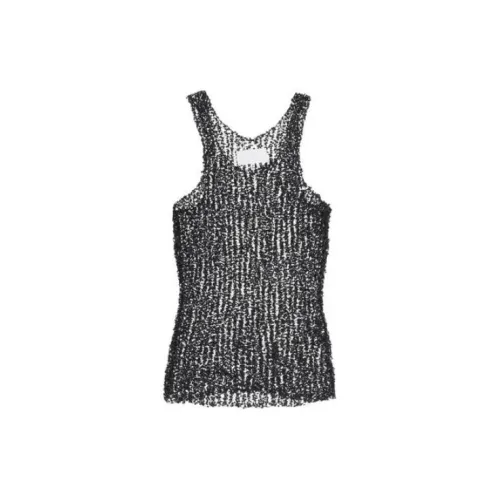 Maison Margiela Tank Tops Women's Black