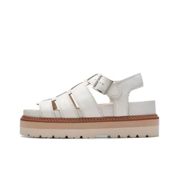 Clarks Roman Sandals Women's White