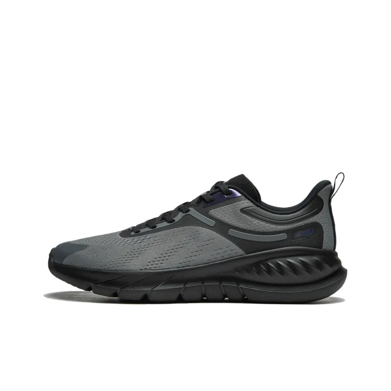 LiNing Eazgo Flex V2 Low Top Running Shoes Men's Gray Black-0