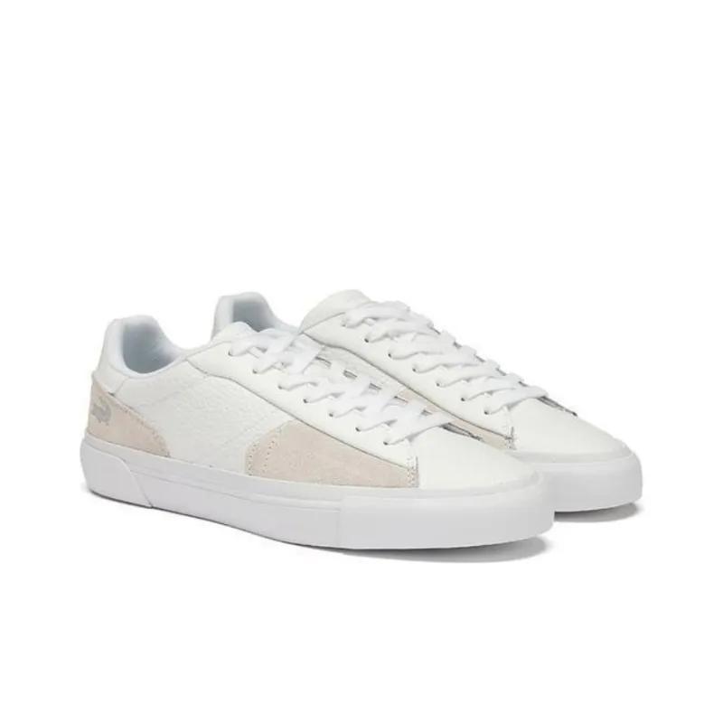LACOSTE Skateboard Shoes Women's Pink Beige-3