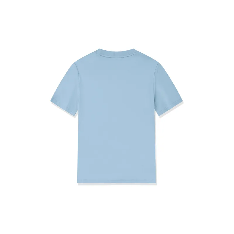 QIAODAN T Shirt Men's Soft Gray Blue-1