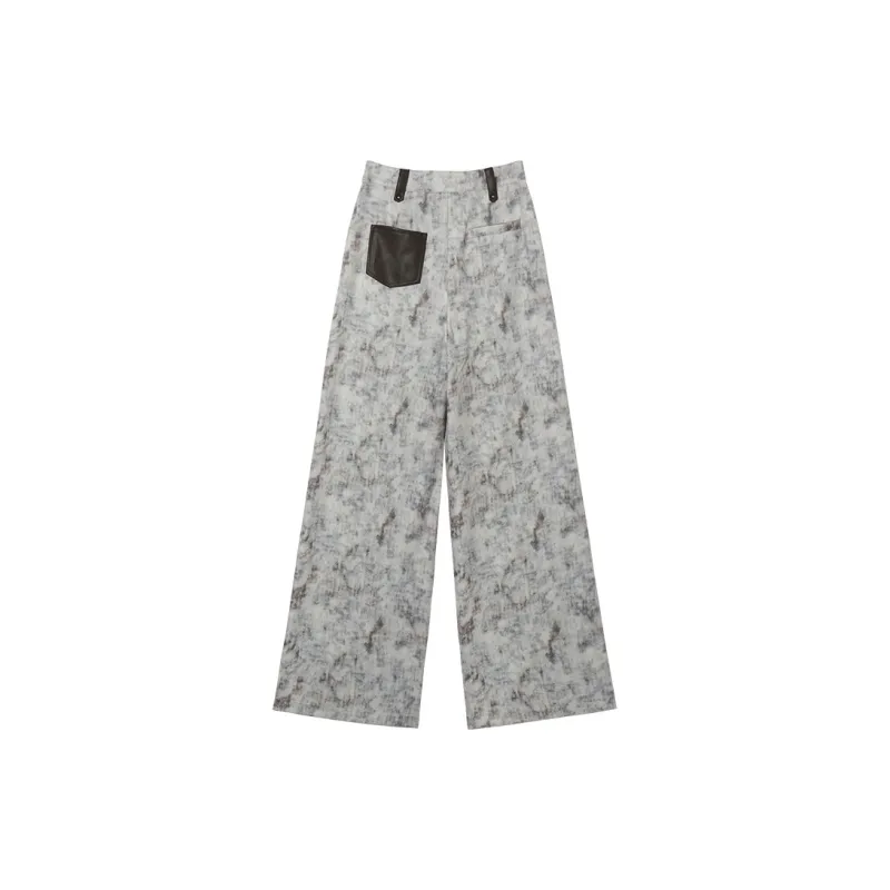MEETLADY Casual Pants Women's Khaki-1