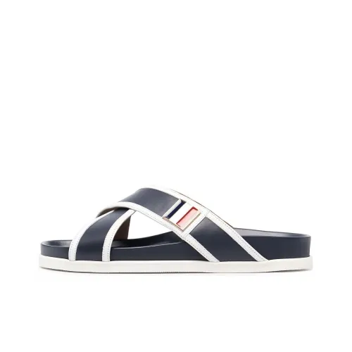 THOM BROWNE RWB-buckle Crossover-strap Sandals