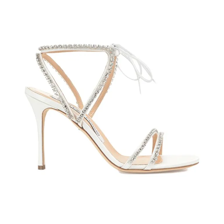 SERGIO ROSSI Rhinestone-embellished Sandals-1