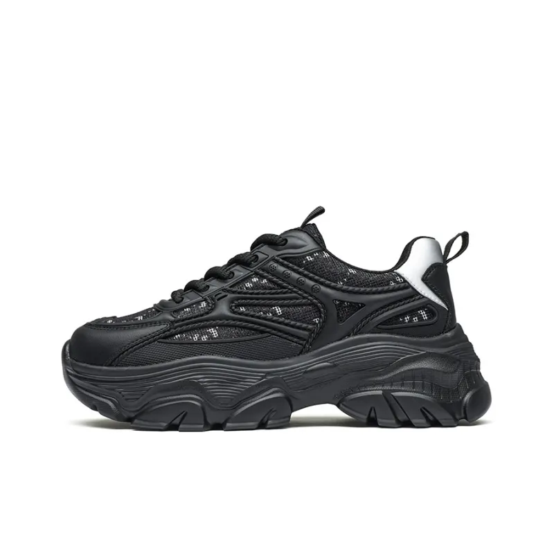 QIAONAI Abrasion-Resistant Low-Top Chunky Sneakers Women's-7